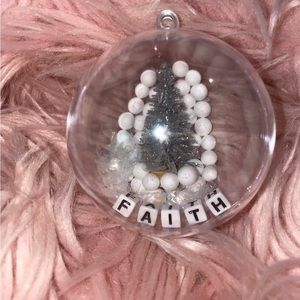 Faith Christmas ornament